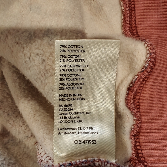 We The Free Printed It's A Vibe Hoodie In Desert Rose Combo In Pink - Picture 9 of 12